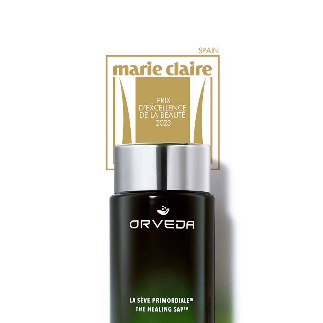 THE HEALING SAP™ IS RECOGNIZED BY MARIE CLAIRE SPAIN PRIX D’EXCELLENCE DE LA BEAUTÉ AWARD