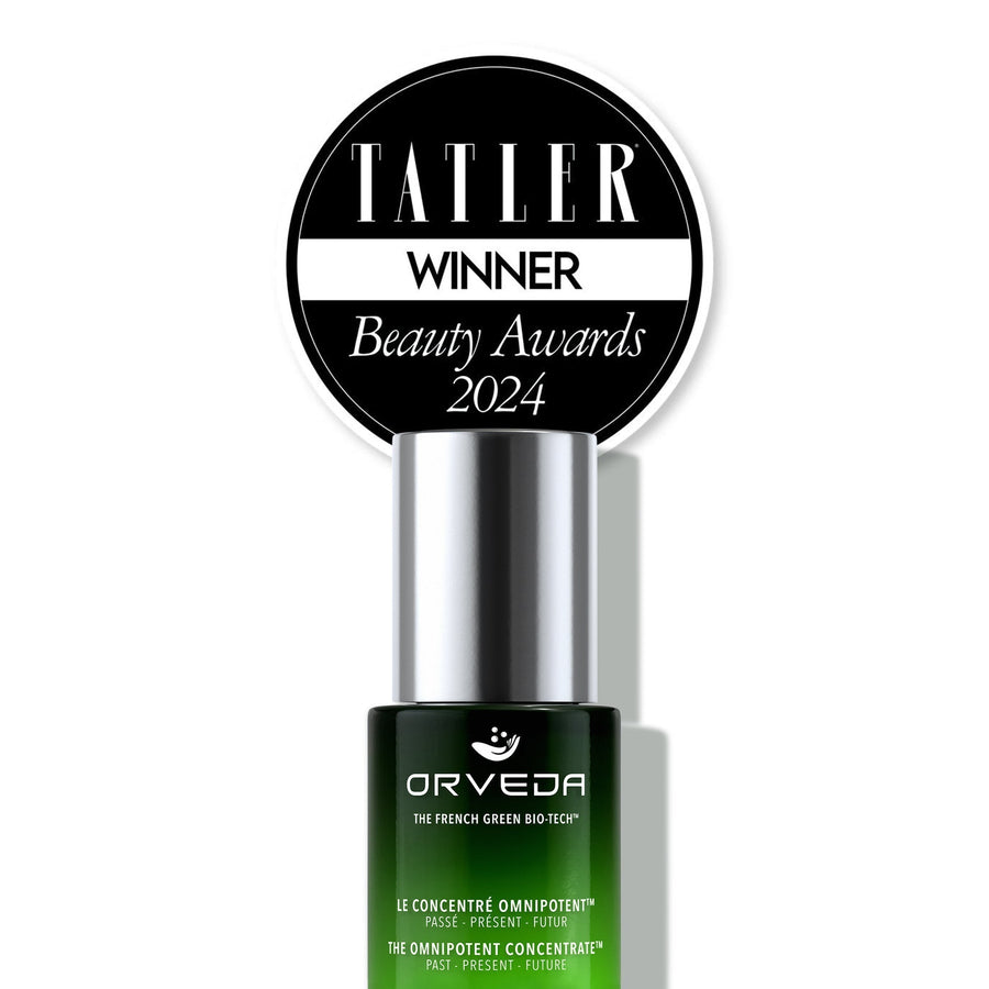 Main header image for article "The Omnipotent Concentrate has been selected as “The Best Concentrate in the 2024 Tatler Beauty Awards”"